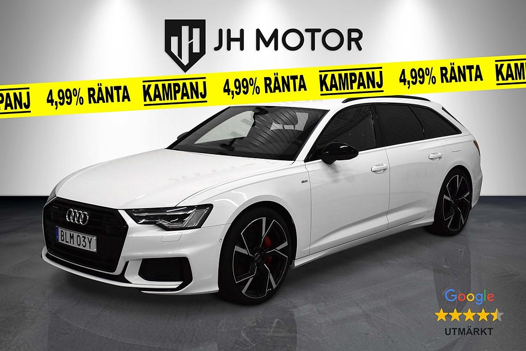 Audi A6 Avant 55 TFSIe Quattro Hybrid S-line 367hk VÄRMARE/Drag
