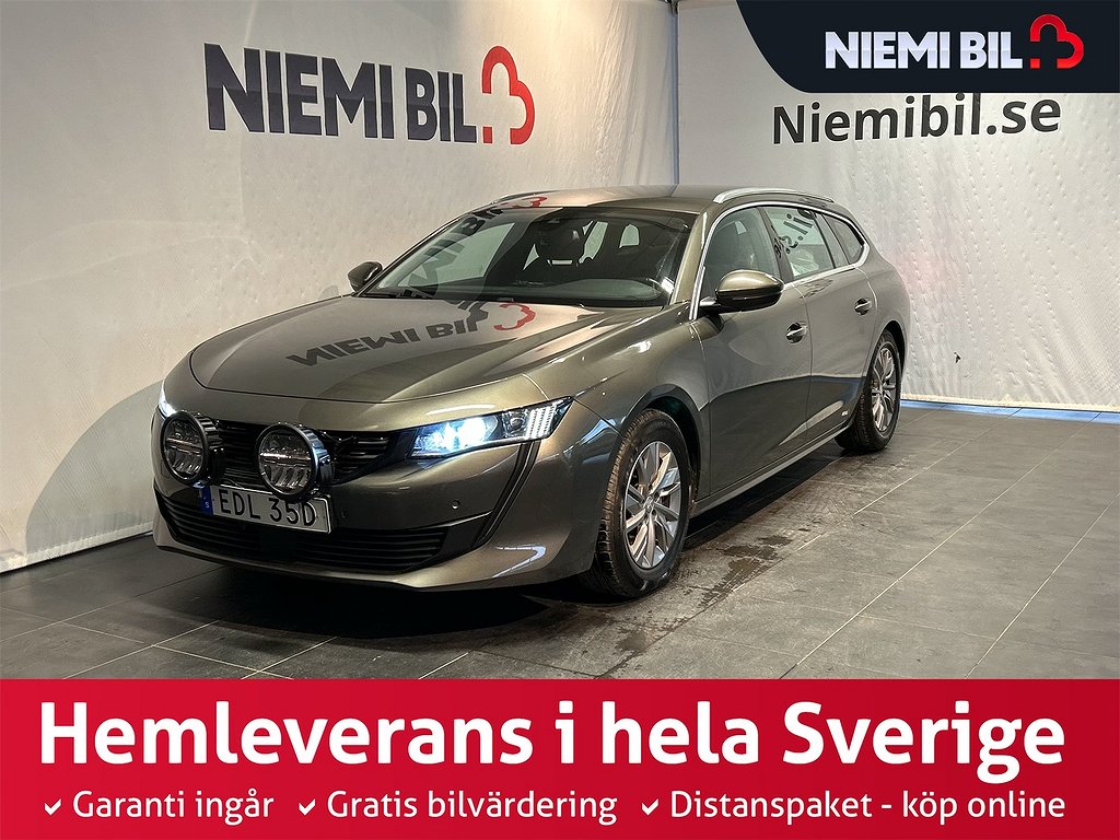 Peugeot 508 SW 1.5 BlueHDi EAT Dvärm/Kamera/SoV/Extraljus
