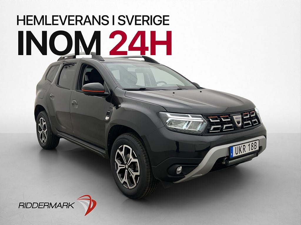 Dacia Duster 4x4 114hk Extreme Kamera Navi Halvskinn Drag
