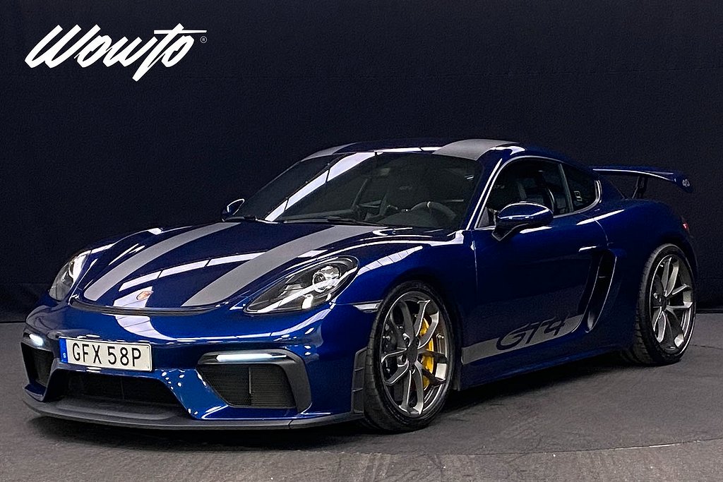 Porsche 718 Cayman GT4 420HK /Keramiska /Kolfiber /4.95%