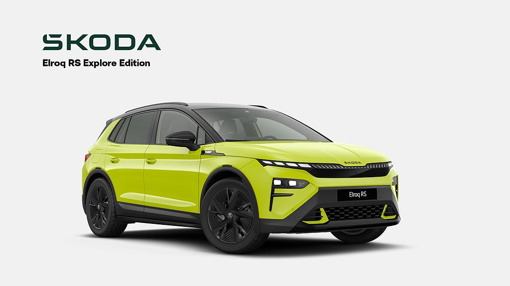 Skoda Elroq RS 340hk 84kWh 4x4 Explore Edition