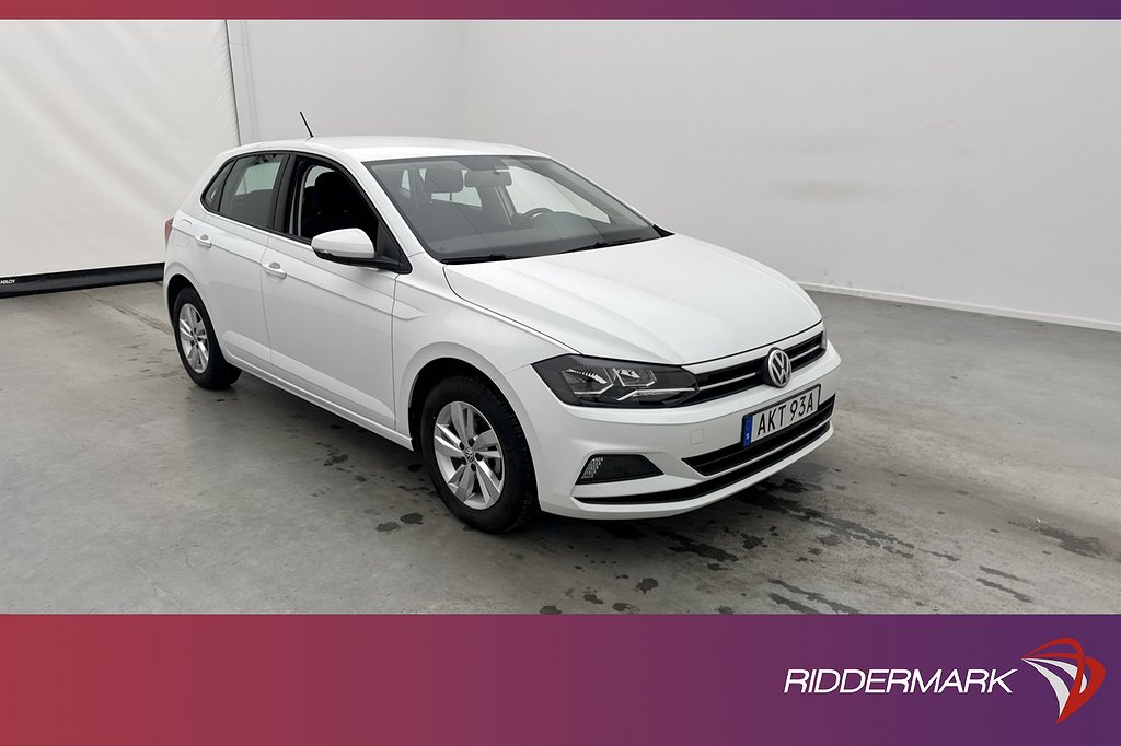 Volkswagen Polo 1.0 TSI DSG 95hk Bluetooth 0,48l/Mil