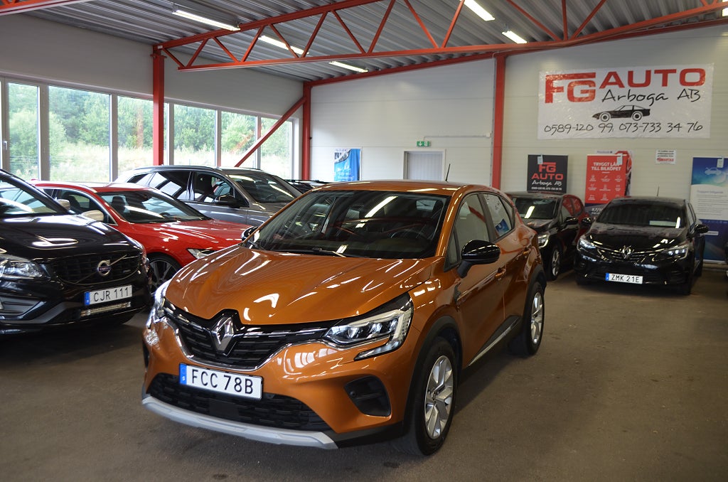 Renault Captur 1.0 TCe 91 hk Toppskick Backkamera Euro 6