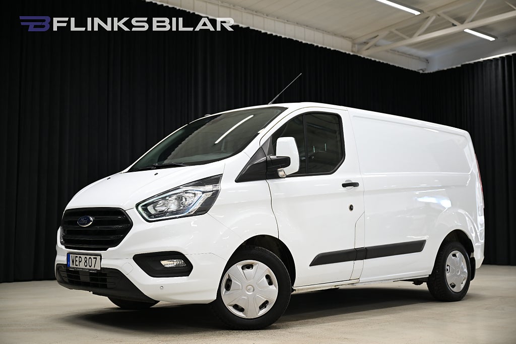 Ford transit Custom 130HK Drag|Värmare|Backkamera|NyKamrem|EnÄgare