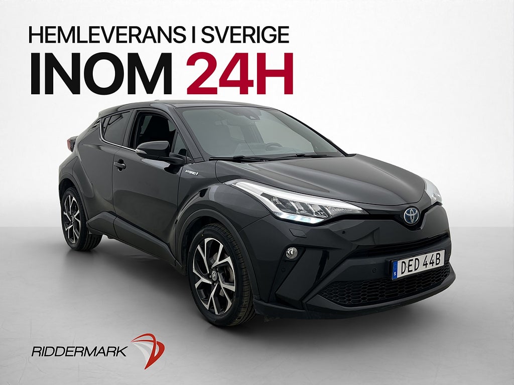 Toyota C-HR Hybrid Kamera Adapt-fart Rattvärme P-Sensorer