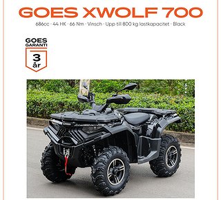 4-hjuling Goes XWOLF 700 2 av 35