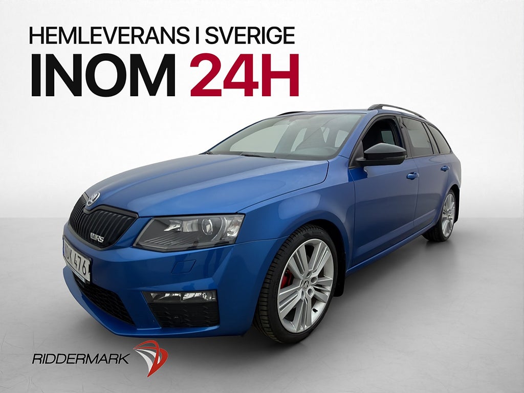 Skoda Octavia 2.0 TDI 4x4 RS Värmare Canton Läder Navi
