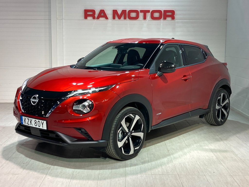 Nissan Juke Hybrid Aut TEKNA - 19" - Nav - 360 kamera -Demo 2023
