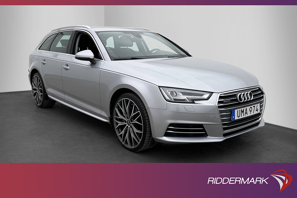 Audi A4 2.0 TDI Q 190hk Proline D-Värmare Sensorer Drag