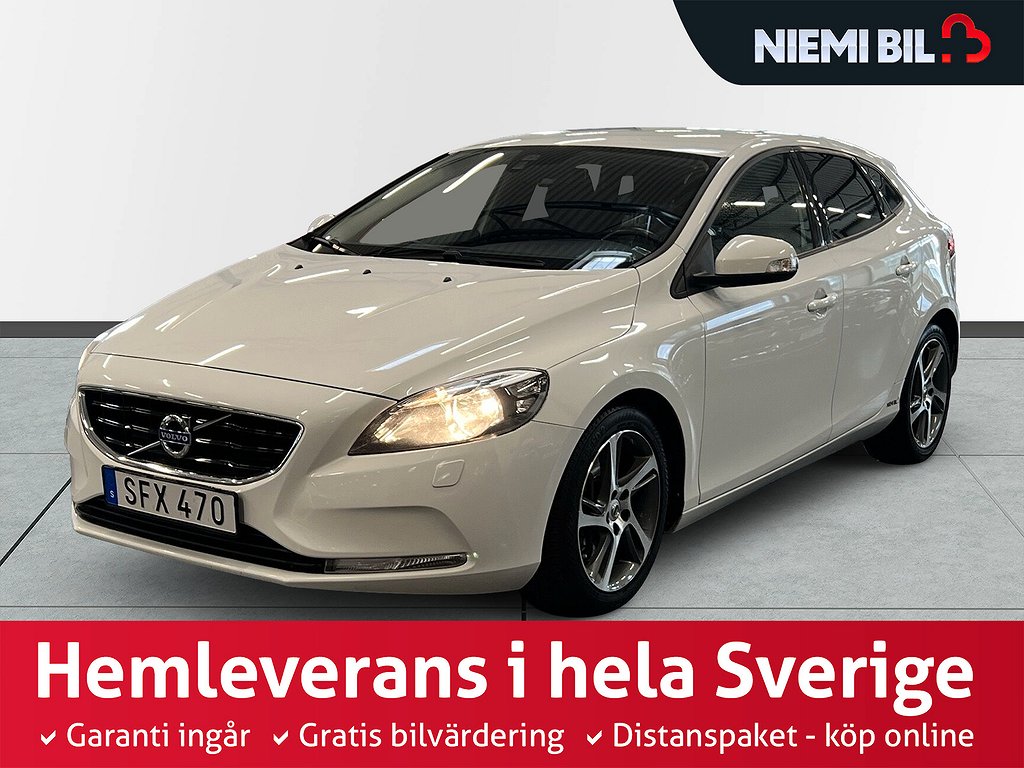 Volvo V40 D2 Auto S&V-hjul/BT/Psens/Dvärm/Drag/ 0,38 L/mil