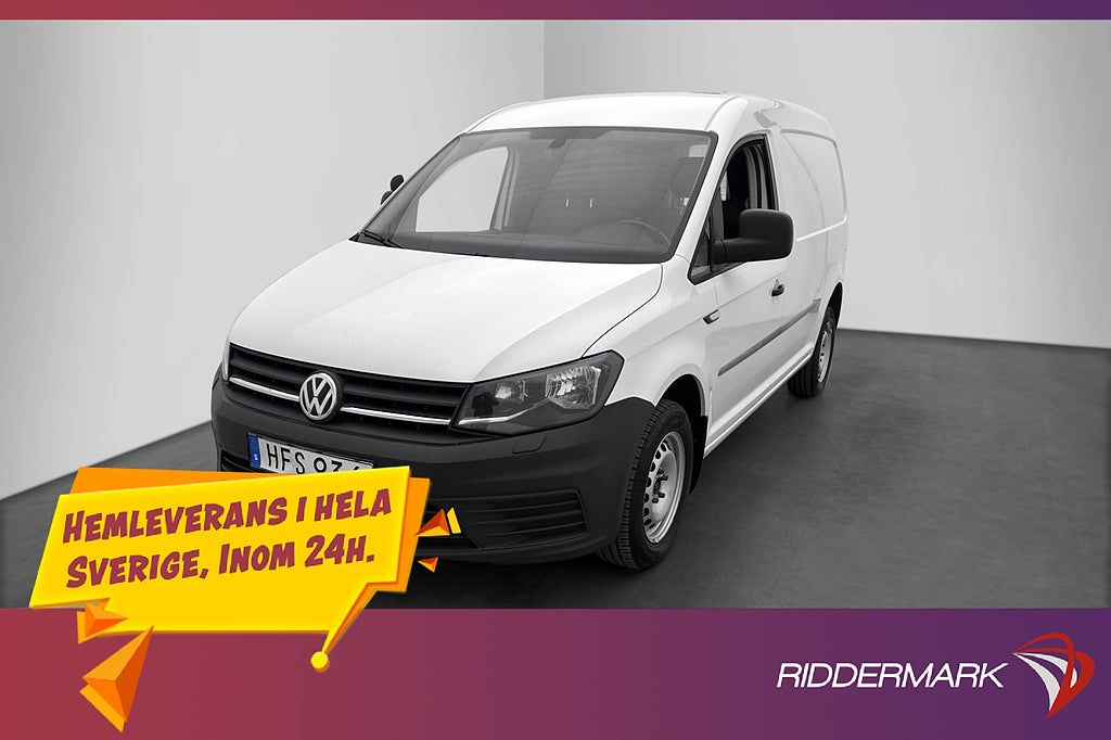 Volkswagen Caddy Maxi 2.0 TDI MOMS Dragkrok Värmare PDC
