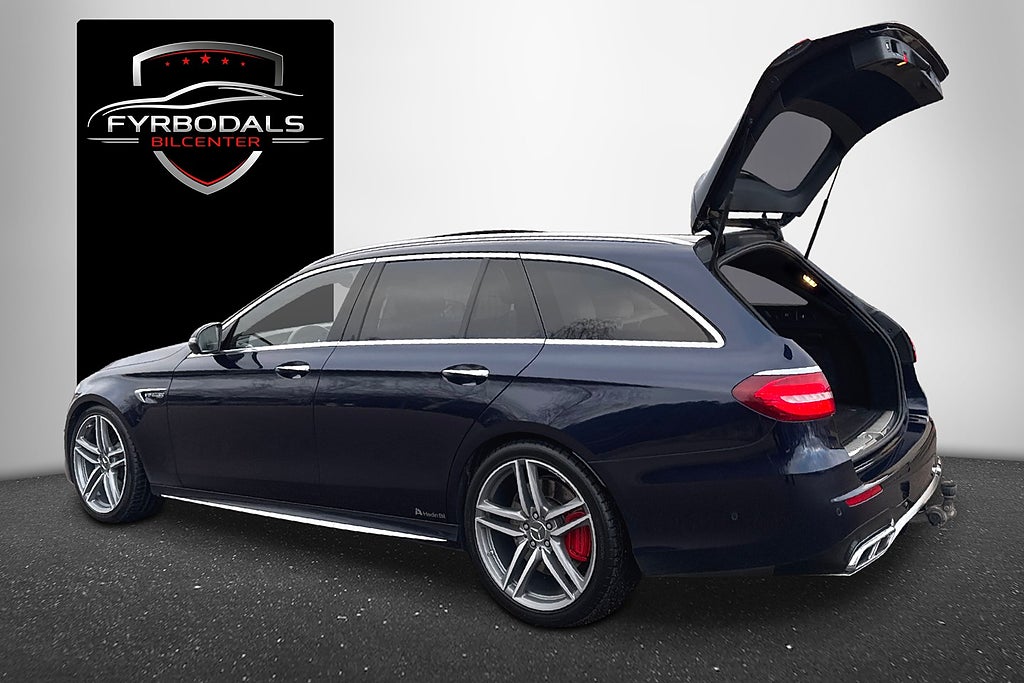 Mercedes-Benz E 63 S T 4MATIC+ AMG 612HK SVENSKSÅLD PANORAMA DRAGKROK 2018, bild 16