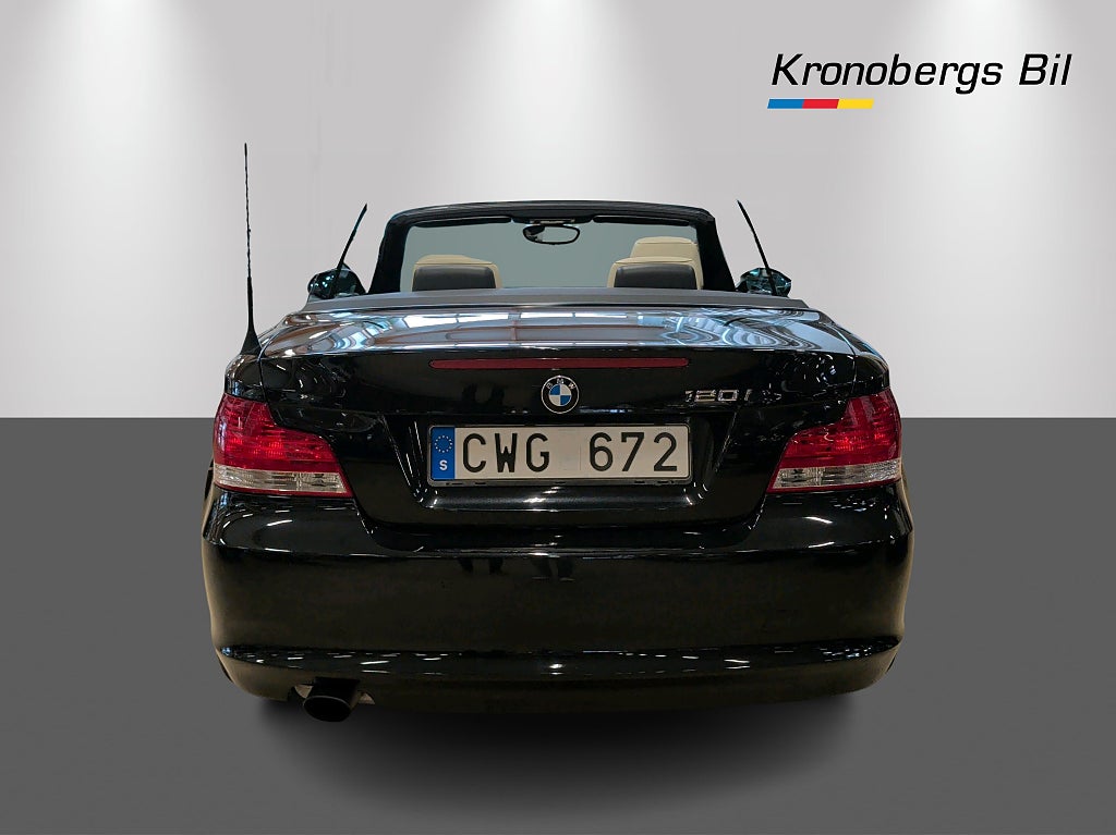 BMW 120i Convertible 120i Advantage 170 hk – bild 5