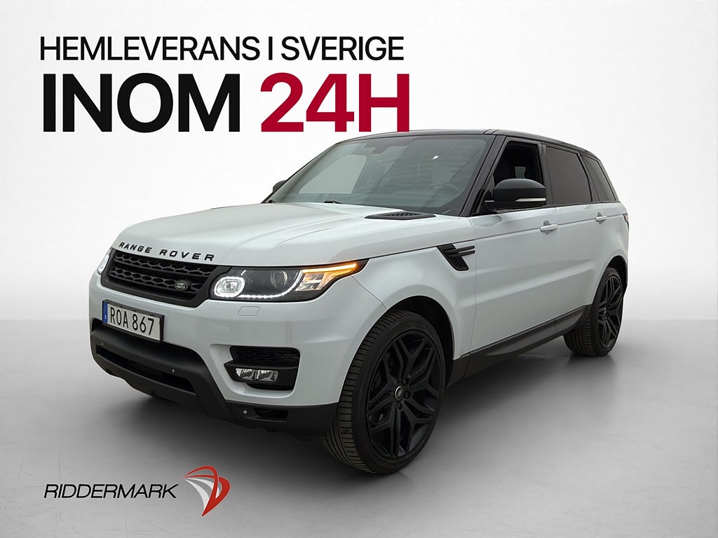Land Rover Range Rover Sport TDV6 Pano Cockpit Värm Meridian