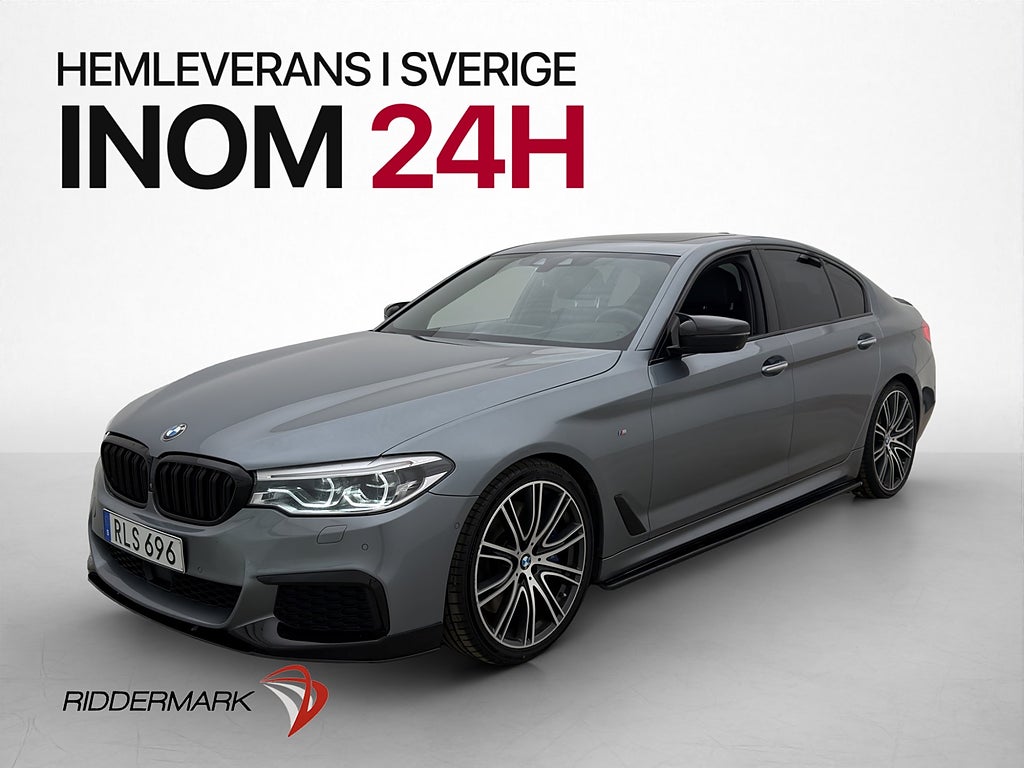BMW M550i 462hk xDrive 360° HUD Soft-Close H/K 360° Taklucka