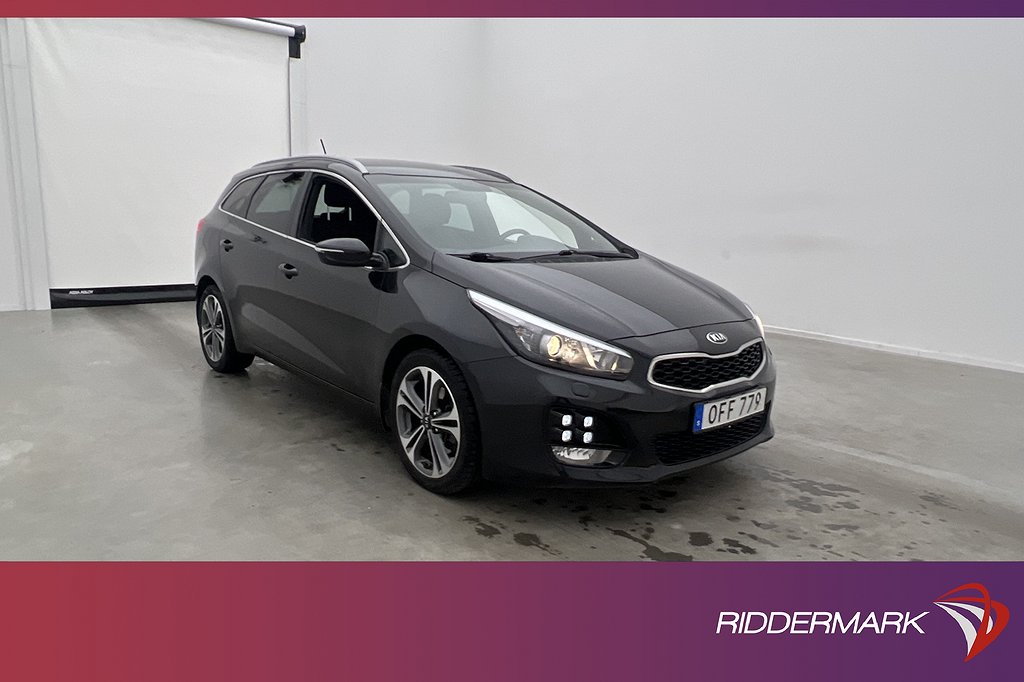 Kia Cee´d SW 1.6 CRDi 136hk GT-Line Kamera Navi Rattvärme