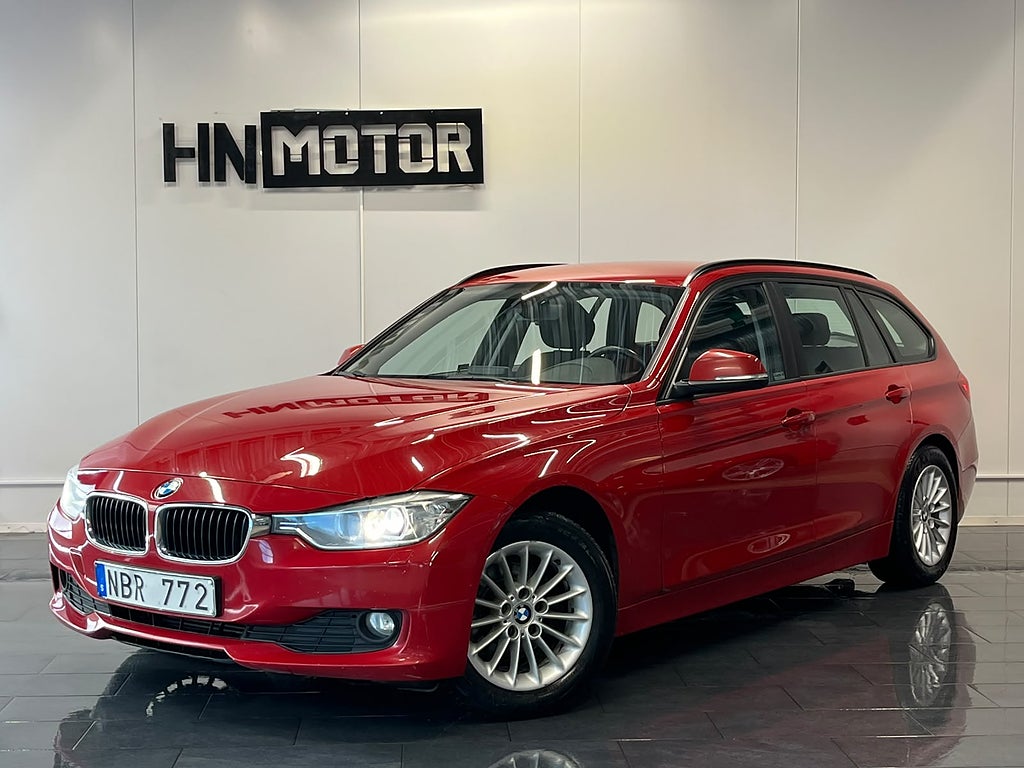 BMW 320D Touring |NyServ|RattVärm|SportStolar|DRAGKROK|
