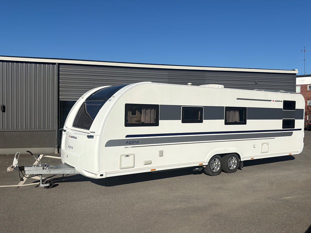 Adria Alpina 763 UK ALDE | Barnkammarvagn | Mover | AC | Scand. Ed. Pl