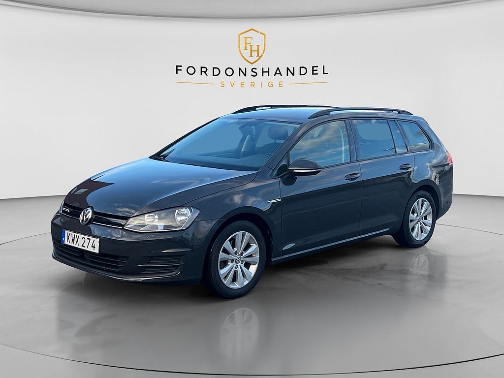 Volkswagen Golf Sportscombi 1.4 TGI Bränslevärmare Drag Kamera Nyservad