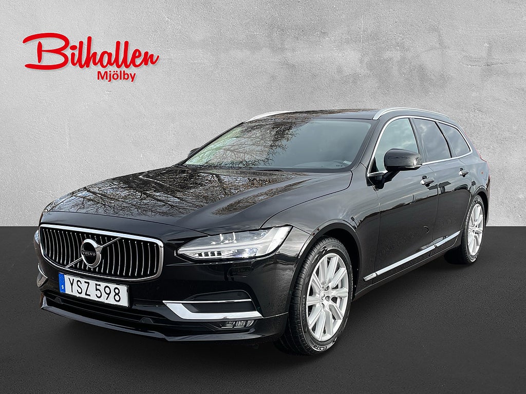 Volvo V90 D4 AWD Inscription Drag Värmare Skinn