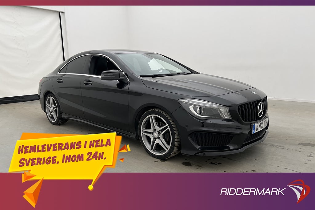 Mercedes-Benz CLA 200 AMG Sport Pano Kamera Dragkrok