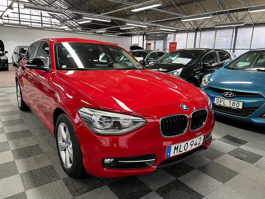 BMW 116 d 5-dörrars Steptronic "Sport line "