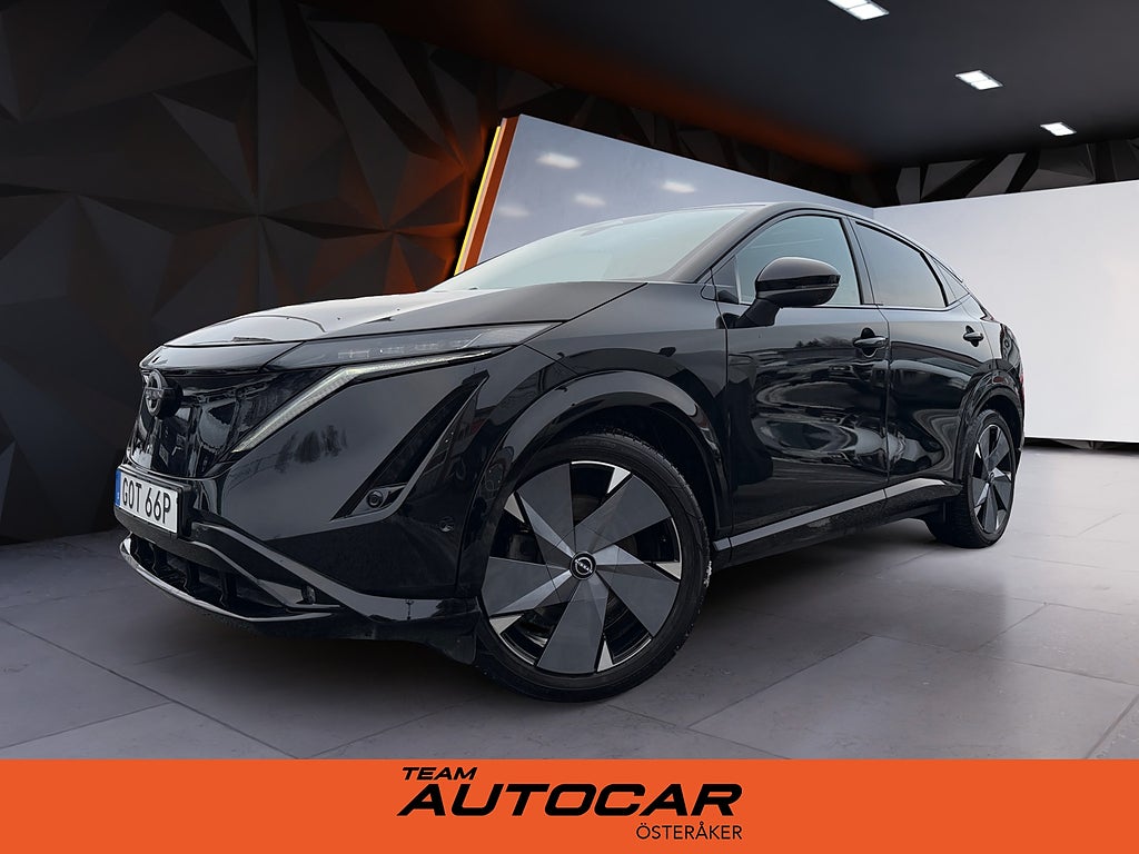 Nissan Ariya EVOLVE E-4ORCE 20" NAPPA LÄDER BOSE EL-STOLAR PANO