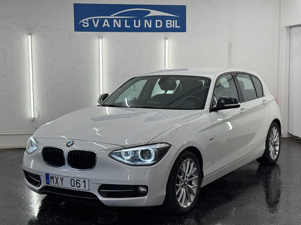 BMW 118d 5-dörrars Steptronic Sport line Euro 5
