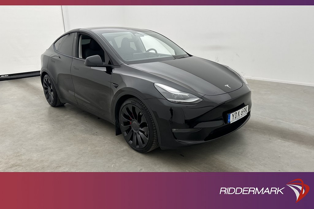 Tesla Model Y Performance AWD 534hk Dragkrok AP Sv.Såld