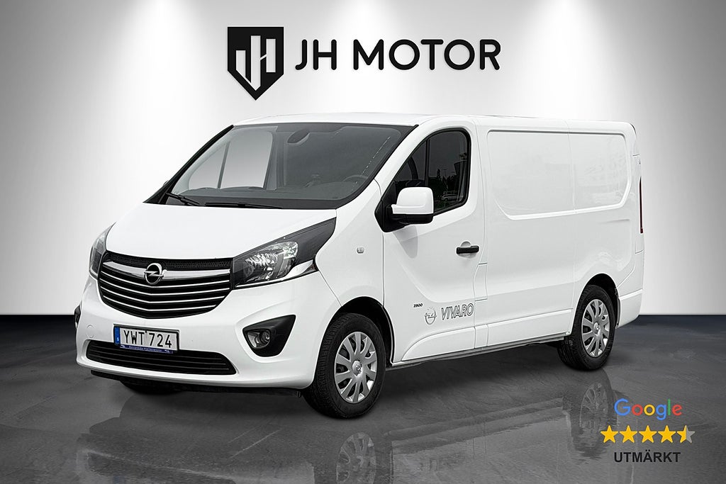 Opel Vivaro 1.6 CDTI BIturbo 125hk 3-sits DVÄRMARE/MOMS/Drag