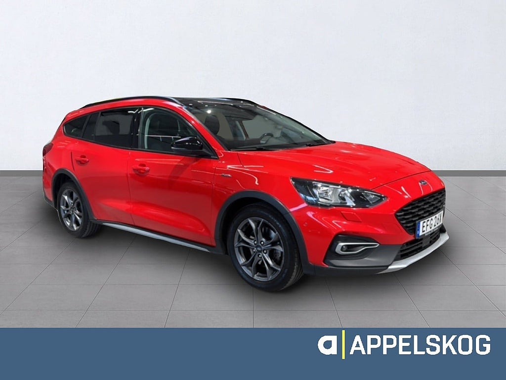 Ford Focus Ecoboost Active Kombi |RÄNTA 3,99%|V-HJUL INGÅR| thumbnail