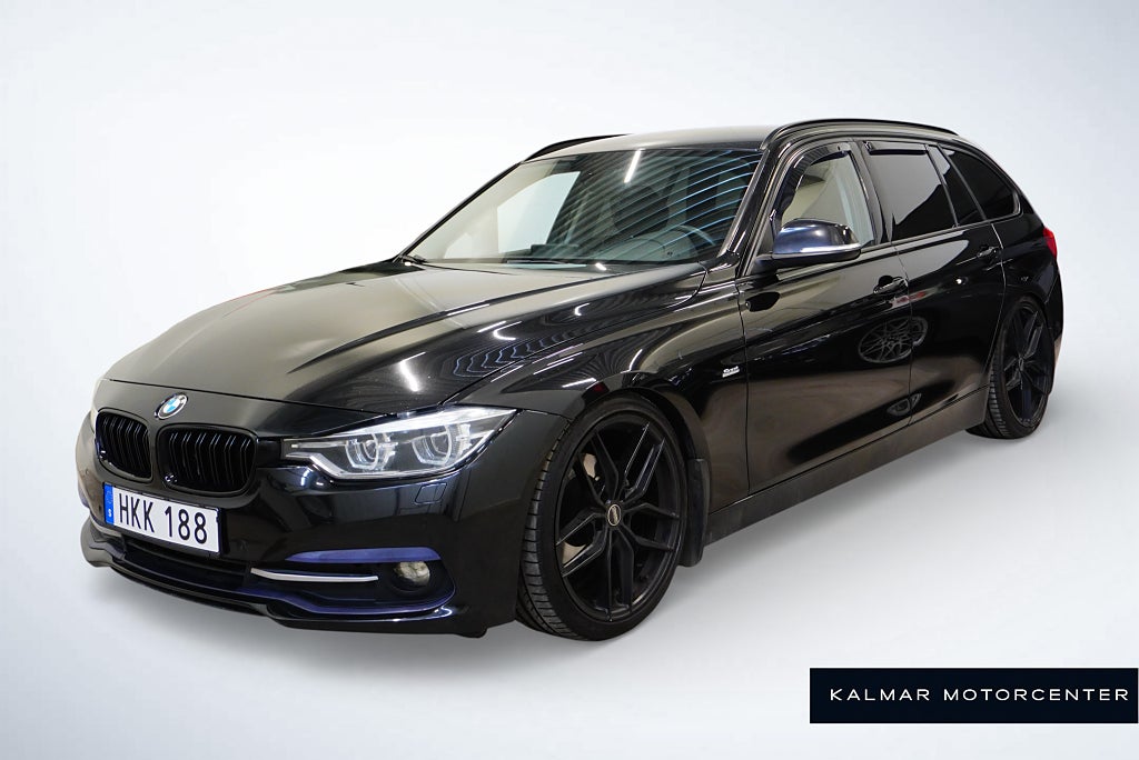 BMW 318D Touring Steptronic Sportline Dragkrok Coilovers 19"