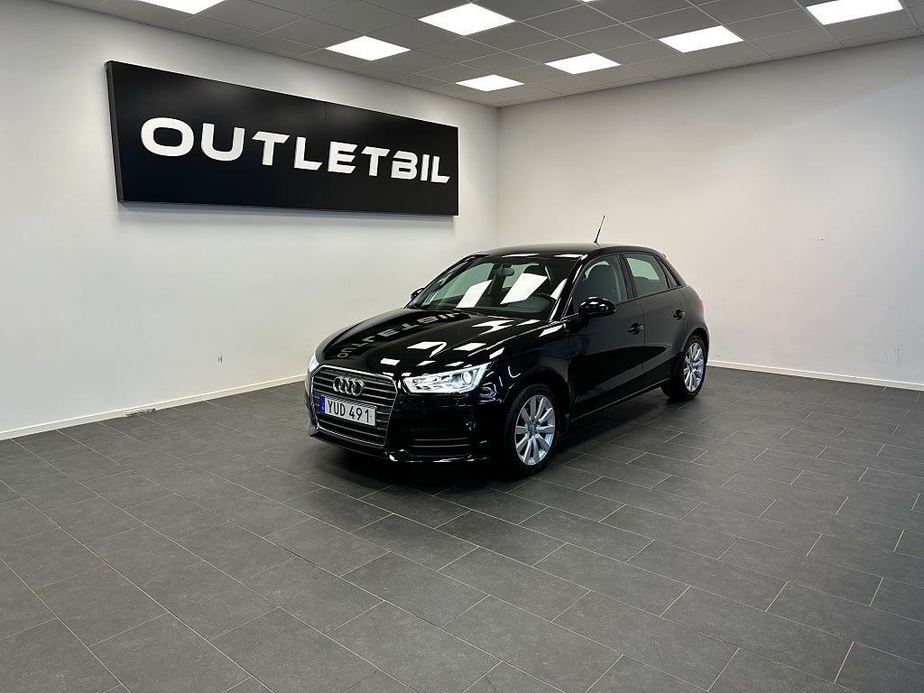 Audi A1 Sportback 1.0 TFSI 95hk Dragkrok 