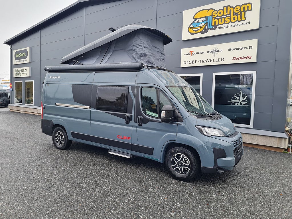 Sunlight Clif 600 RT Adventure, pop-up, automat, dieselvärme