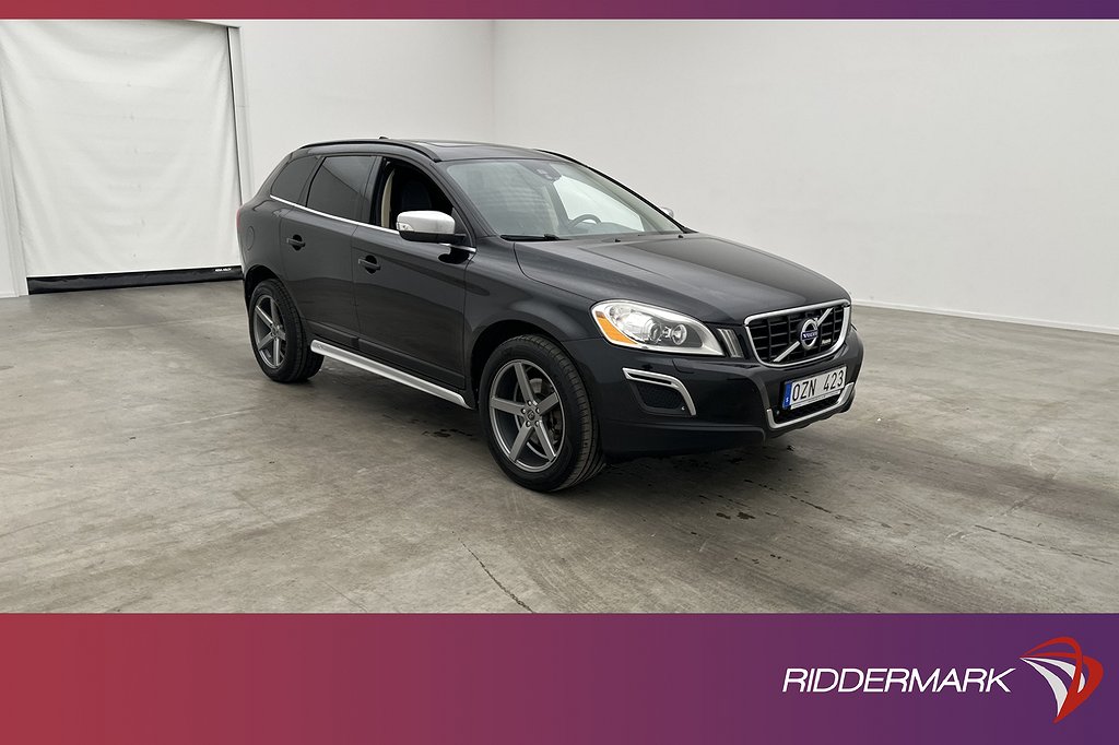 Volvo XC60 D4 AWD R-Design VOC Pano Värm Navi Sensorer Skinn