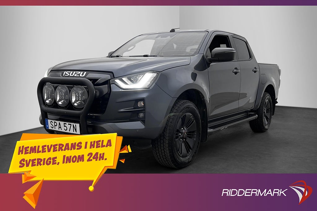 Isuzu D-Max XRX 1.9 CNG 4WD Värmare Skinn Drag CARPLAY MOMS