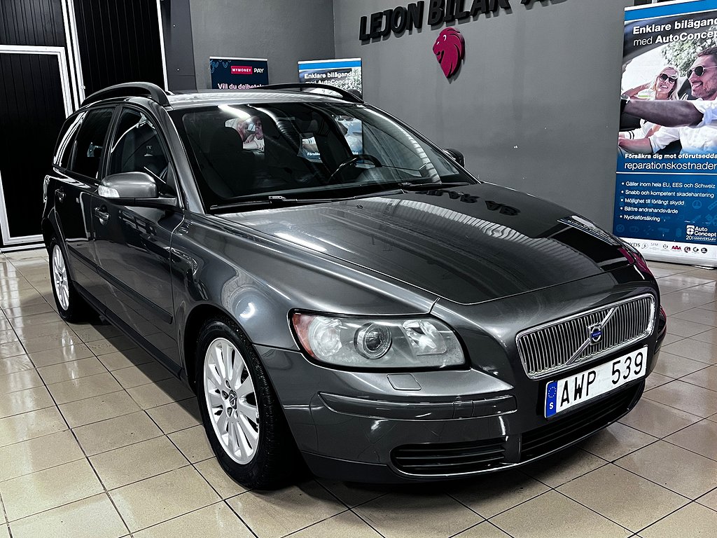 Volvo V50 2.0 D Kinetic Ny besiktad Dragkrok 