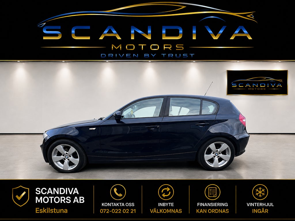BMW 116i BMW 1-serie 2.0 122 hk /Nyservad/Nybesiktigad /2nycklar