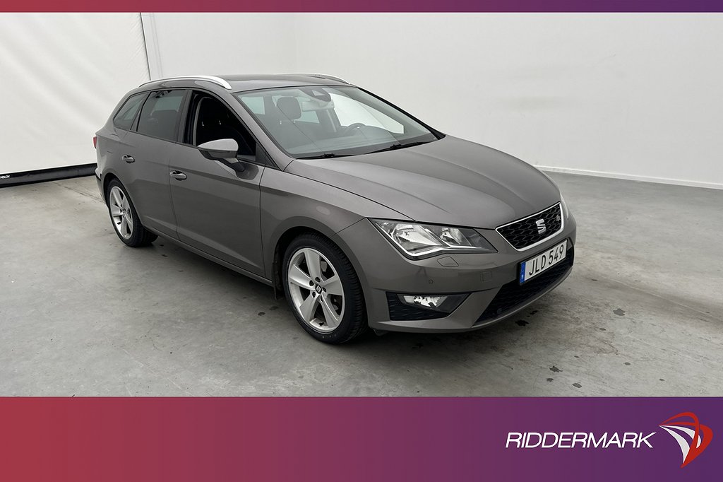 Seat Leon ST TSI 150hk FR Panorama M/K-Värmare Sensorer Navi