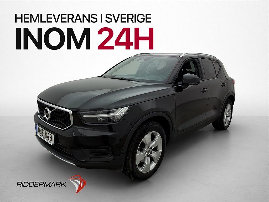 Volvo XC40 T2 129hk Momentum Värmare VOC P-sensorer Keyless