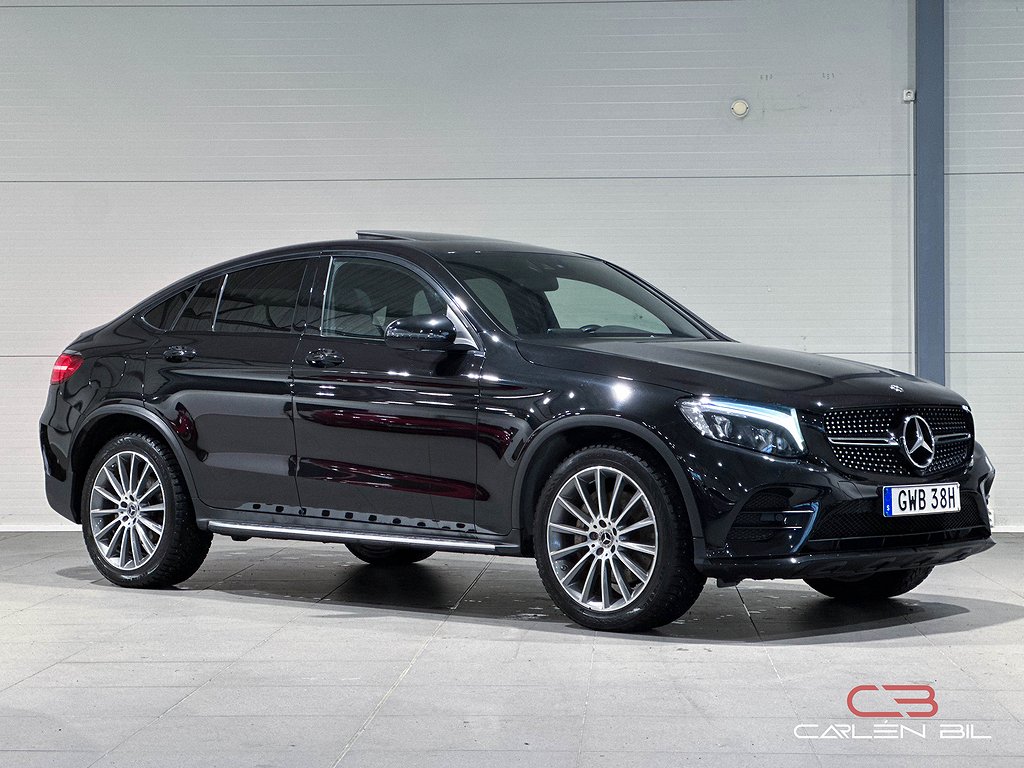 Mercedes-Benz GLC 220 d Coupé AMG Burmest Taklucka Värm Drag