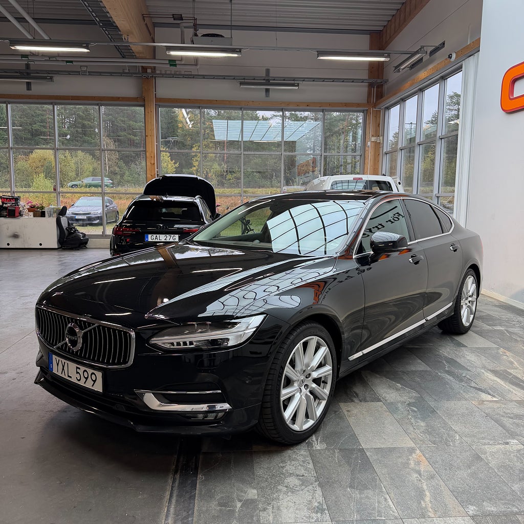 Volvo S90 D4 AWD Polestar Inscription B&W Taklucka B-Kamera Drag