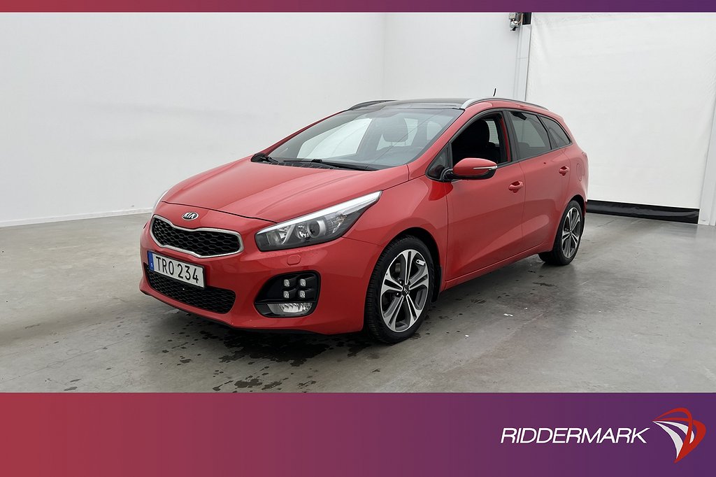 Kia Cee´d Sportswagon 1.6 CRDi 136hk GT-Line Pano Kamera Drag