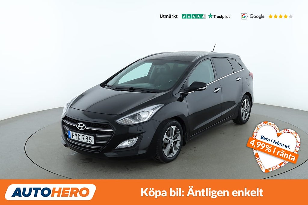 Hyundai i30 Kombi 1.6 CRDi Premium / Kamera, GPS, Keyless