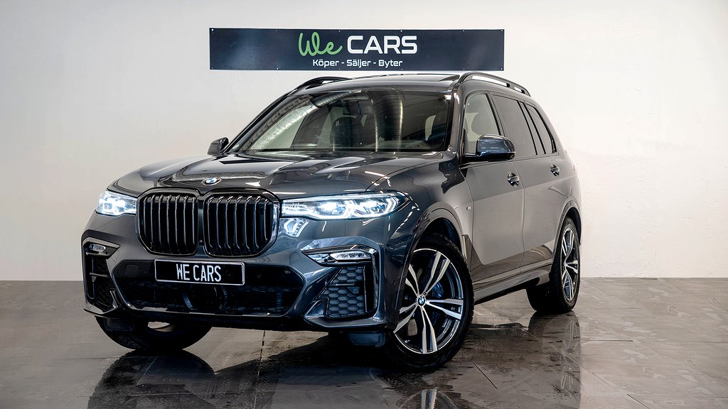 BMW X7 M50i xDrive Innovation Pano Nightvision Värmare MOMS