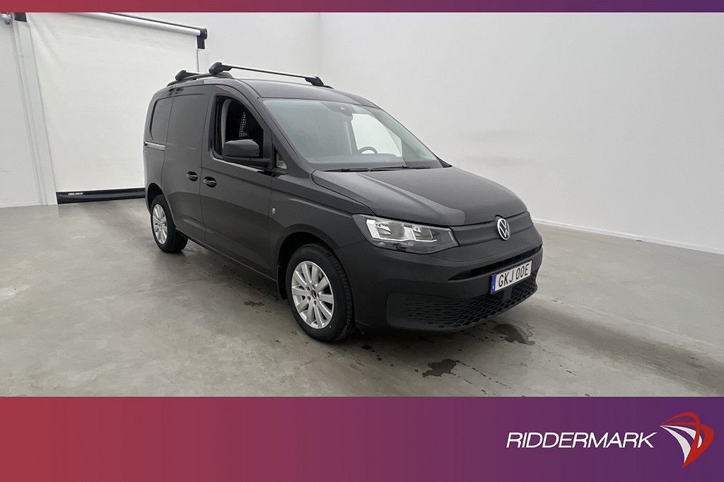 Volkswagen Caddy Cargo 2.0TDI DSG Värmare Drag CARPLAY Moms