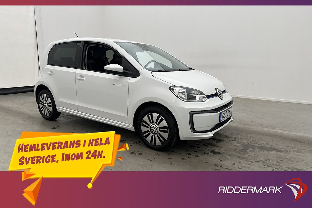 Volkswagen e-up! 82hk Sensorer Farthållare Bluetooth