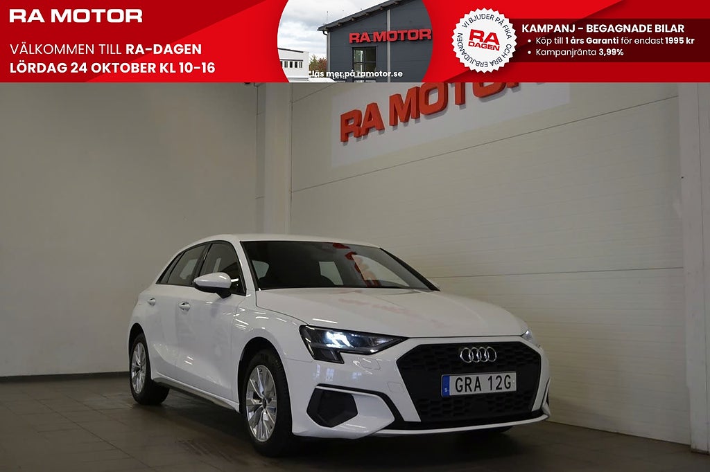 Audi A3 Sportback 40 TFSI e 204hk | Navi | 2023