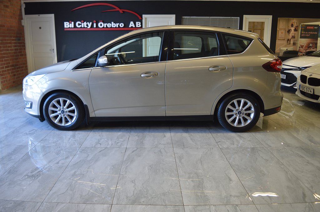 Ford C-Max 1.0 (125hk) EcoBoost / 2-Ägare / Bluetooth / Nyservad & Besiktad