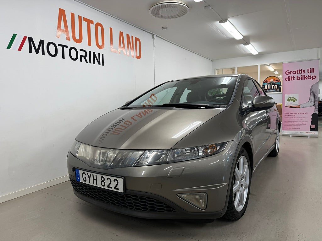 Honda Civic 5-dörrar 1.8 i-VTEC Sport / NY BES / DRAG / NY SERVICE 